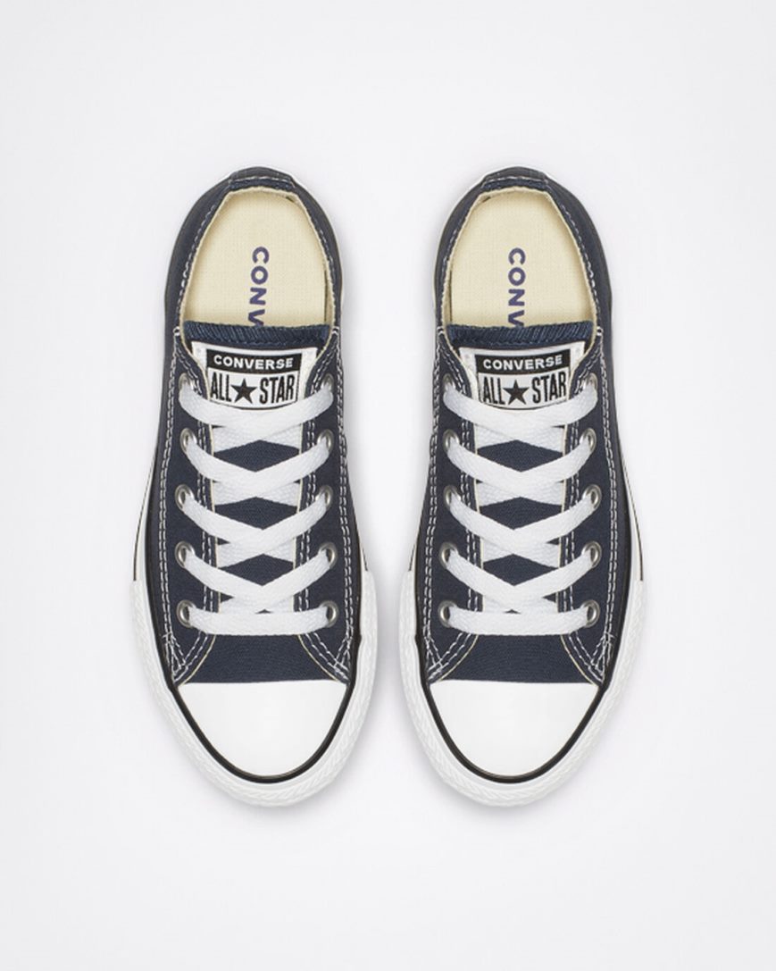 Boys' Converse Chuck Taylor All Star Classic Low Top Shoes Navy | AU 63CE1O